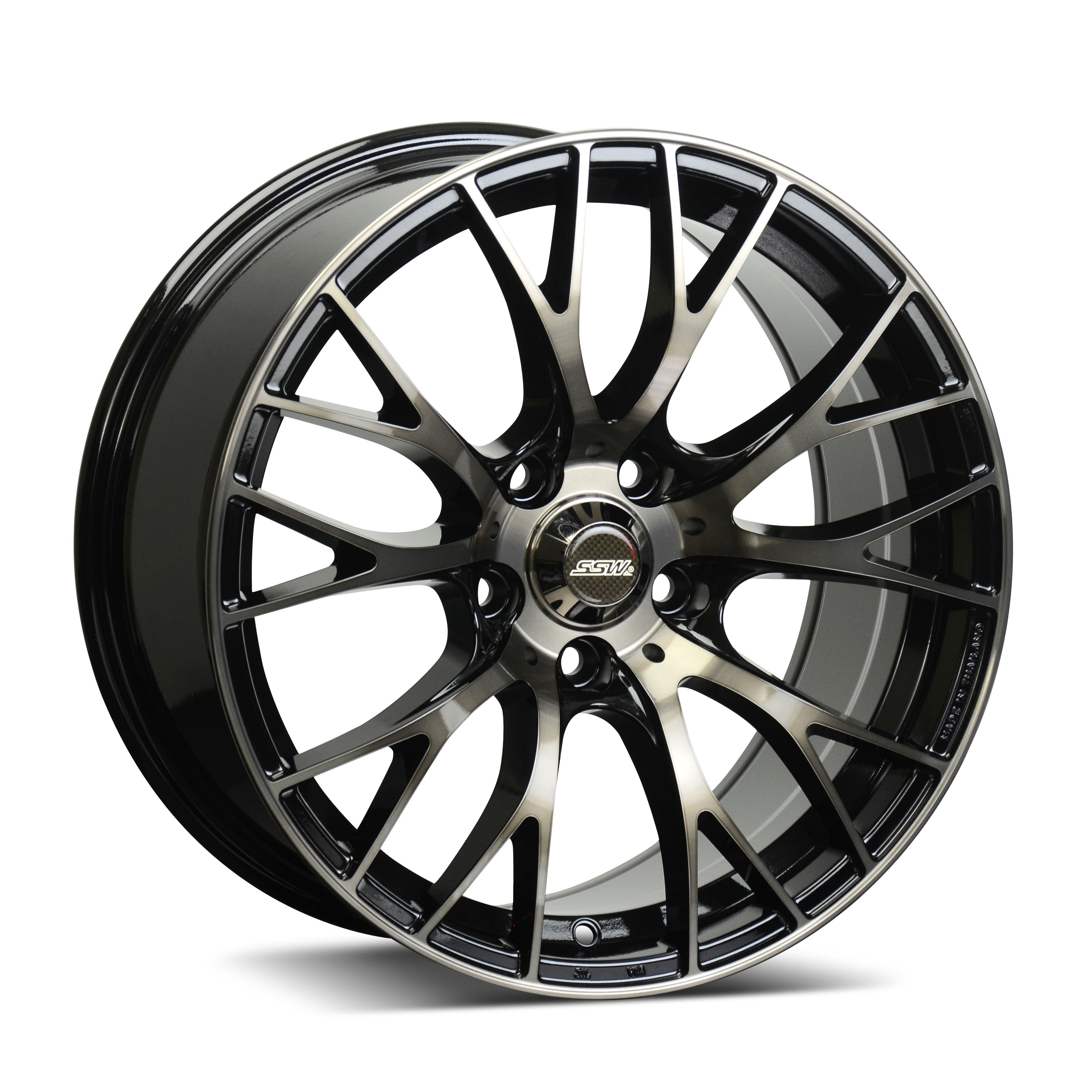 SSW S429LP 17X8 ET:38 4X100 73.1 FP/BK/GCBK (Made In Thailand)
